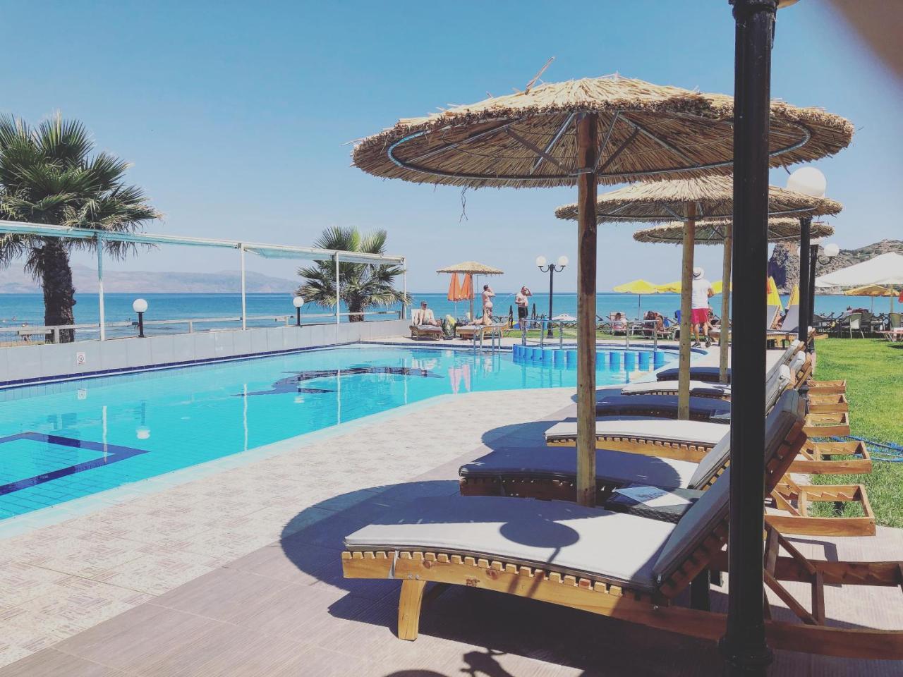 Coral Beach Hotel Agia Marina Nea Kydonias Luaran gambar